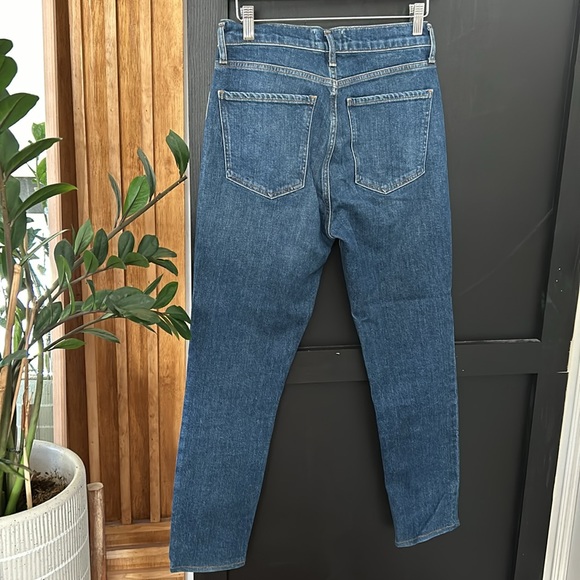 Anthropologie X Agolde Nico High Rise Slim Leg Jeans. Size 26x27 - Picture 3 of 11